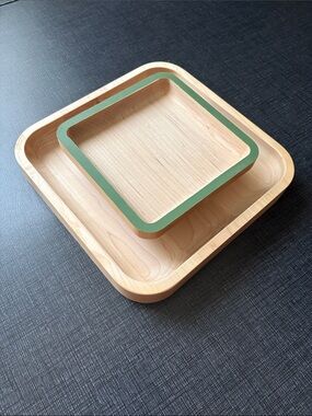Uncommon Goods Pistachio Pedestal Tray